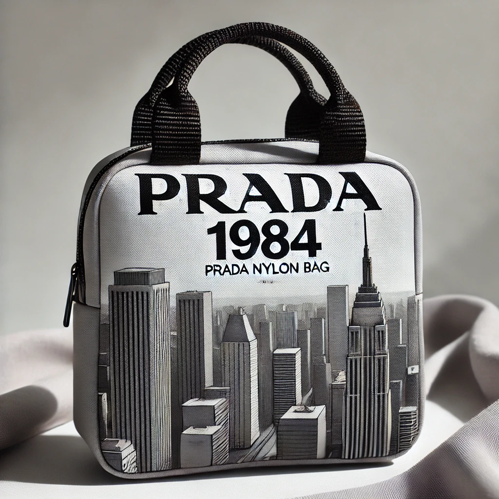 AI生成によるプラダ ナイロン バッグ風イメージ画像