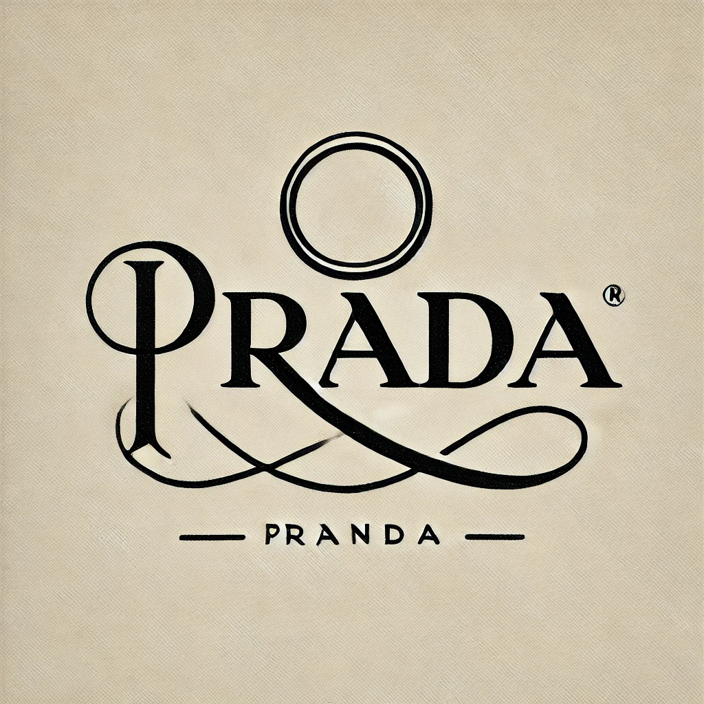 AI生成によるプラダ風ロゴイメージ