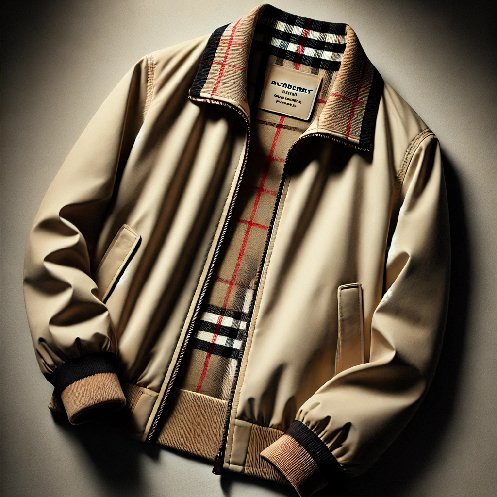 Burberry Harrington Jacket（AI生成画像）