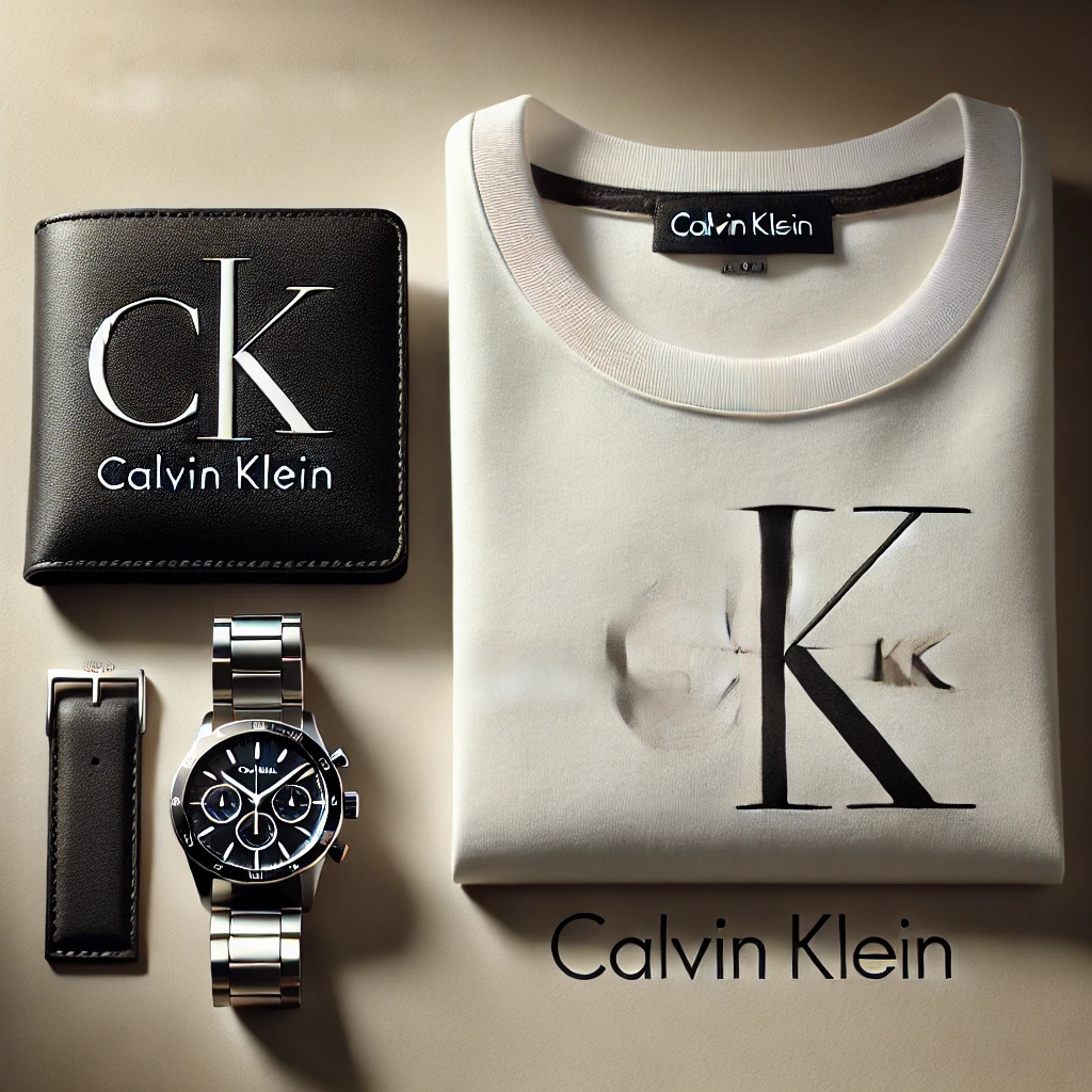 カルバン クライン ロゴアイテムのイメージ（AI生成画像）
