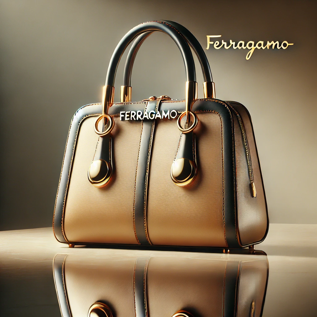 フェラガモのバッグ AI生成イメージ